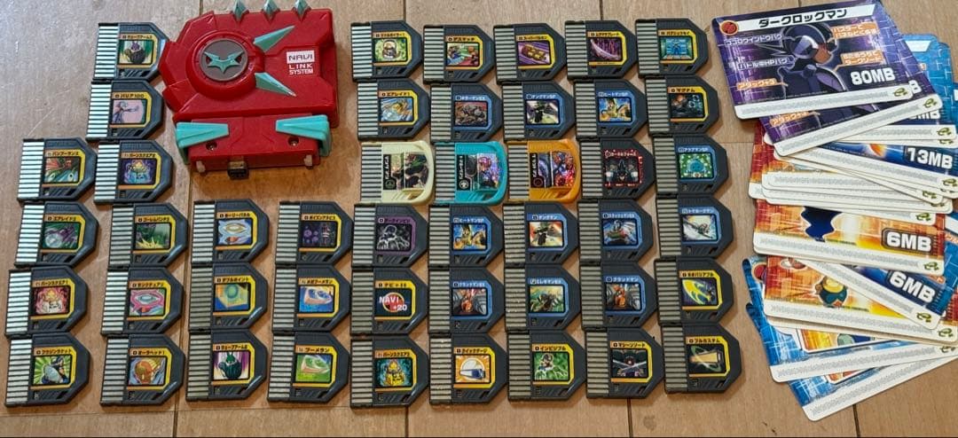 ロックマンエグゼ6 ビーストリンクゲート ファルザー バトルチップ 改造カード