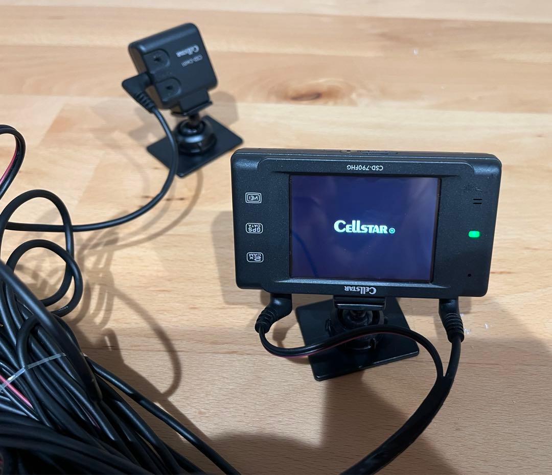 セルスター　csd-790FHG ドライブレコーダー -1-