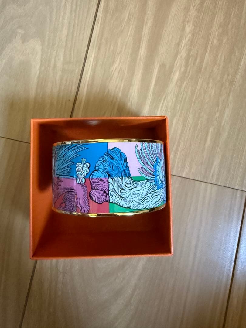 エルメス エナメルバングルブレスレット