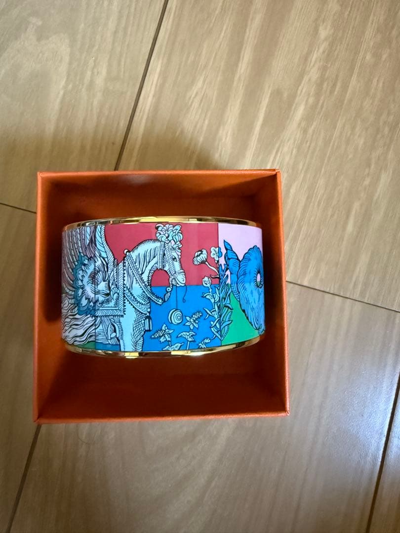 エルメス エナメルバングルブレスレット