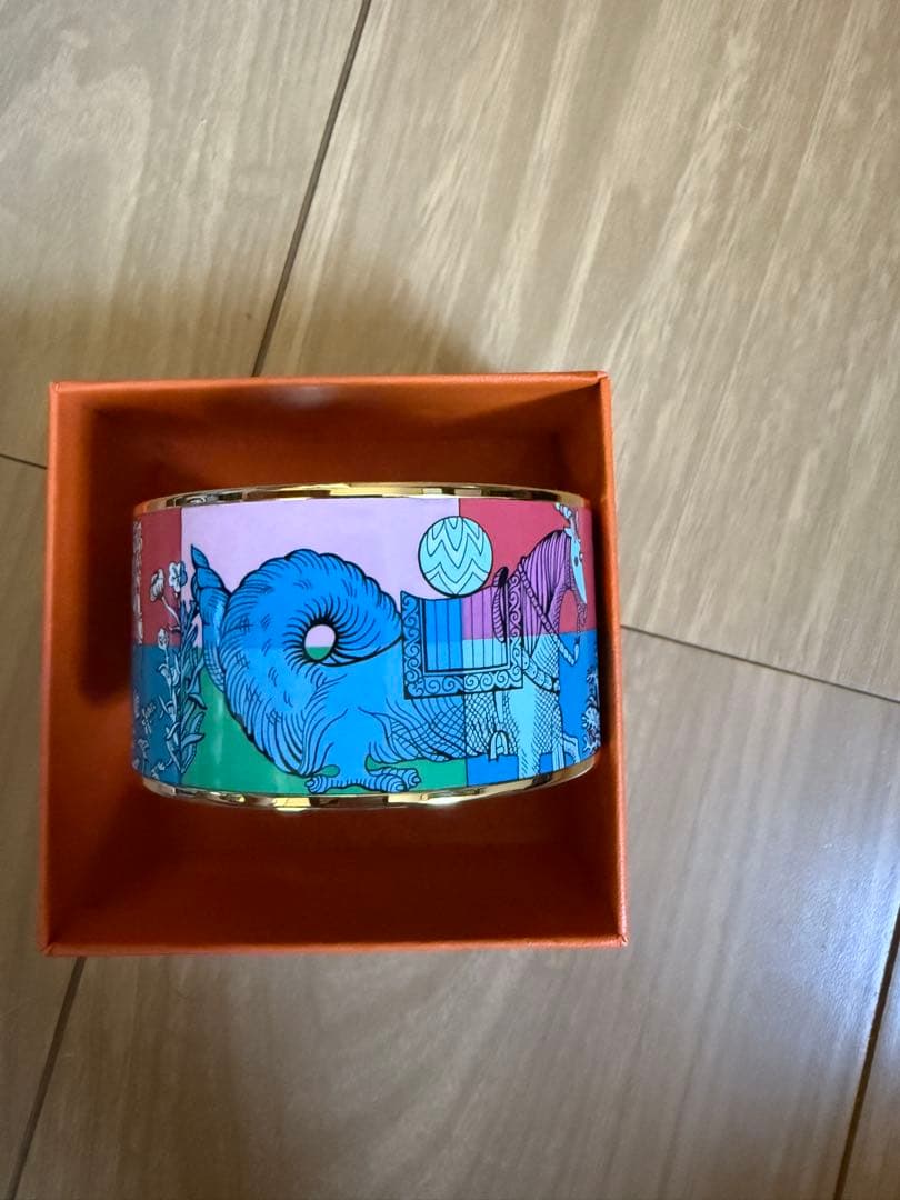 エルメス エナメルバングルブレスレット