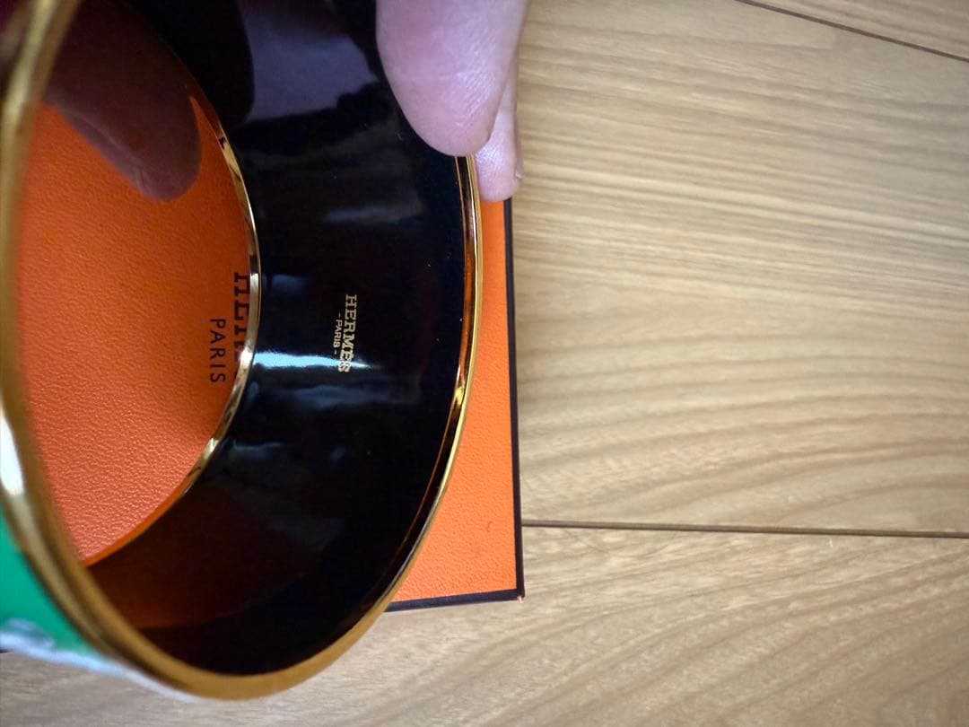 エルメス エナメルバングルブレスレット