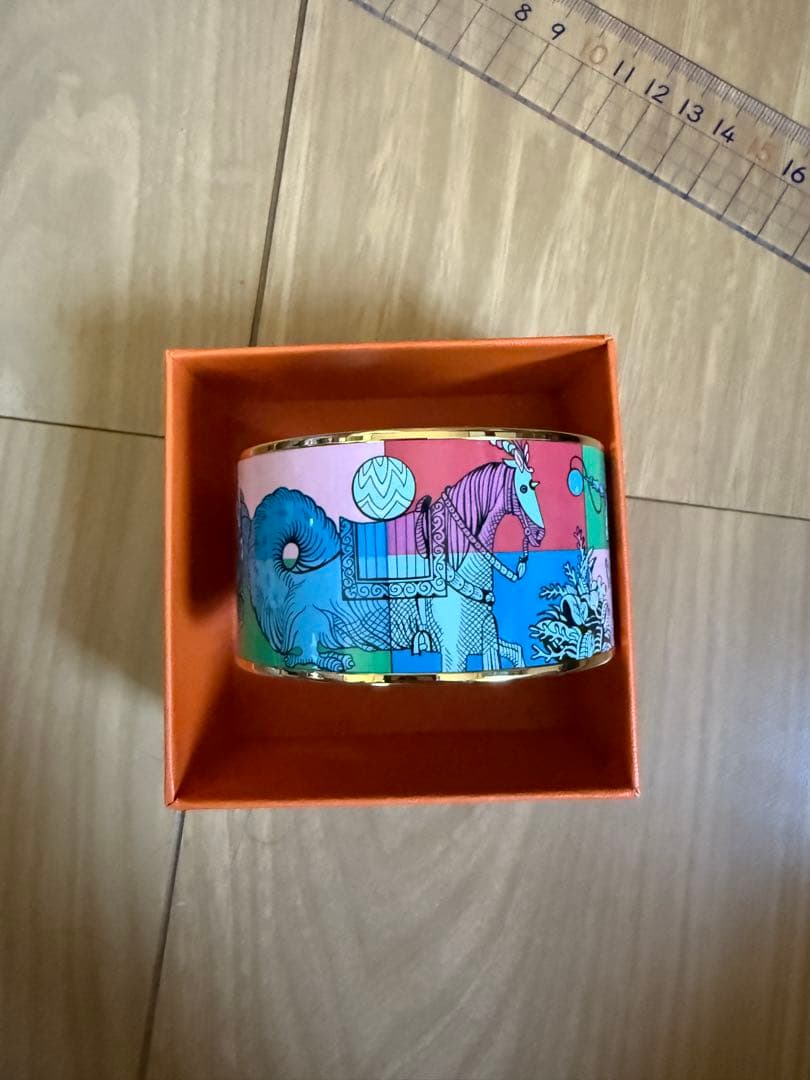 エルメス エナメルバングルブレスレット