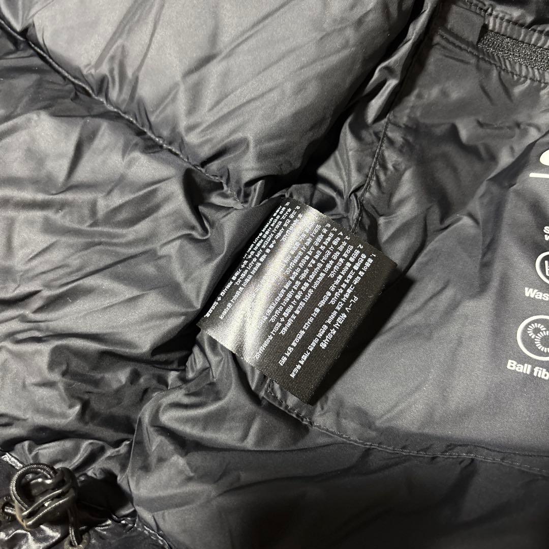 【正規品】新品未使用　ノースフェイス　ホワイトレーベル　リアルブラック　ヌプシ