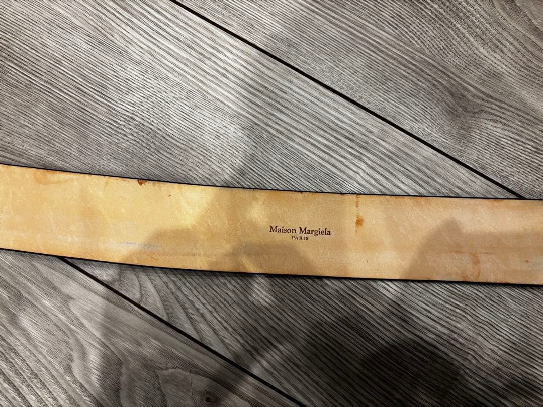 Maison Margiela ブラック ベルト S