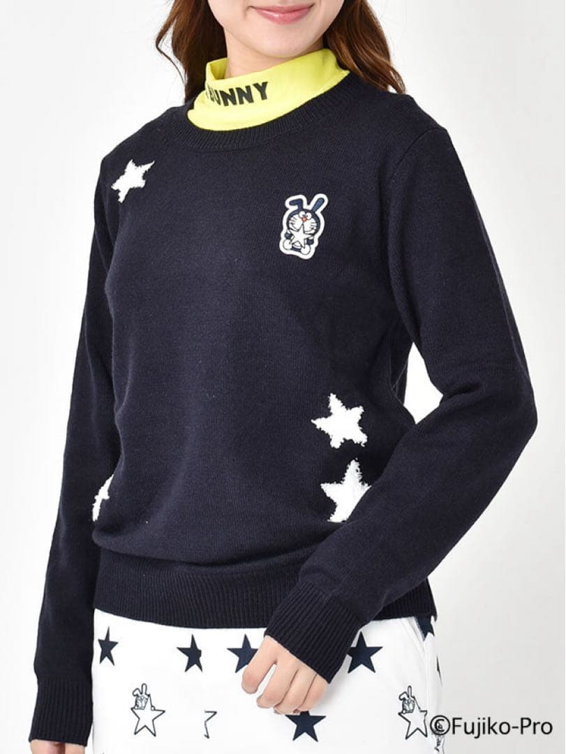 ジャックバニー　ドラえもんコラボセーター&ハイネックカットソー　2点セット