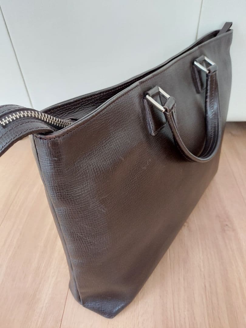 PORTER　ダークブラウン　 レザー ビジネスバッグ