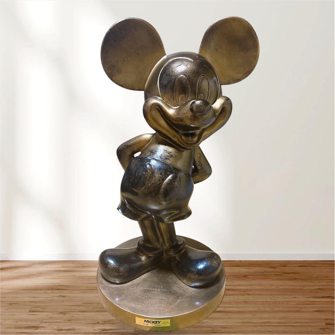 世界限定3000体 ディズニー ミッキーマウス ブロンズ像 正規品 シリアルあり
