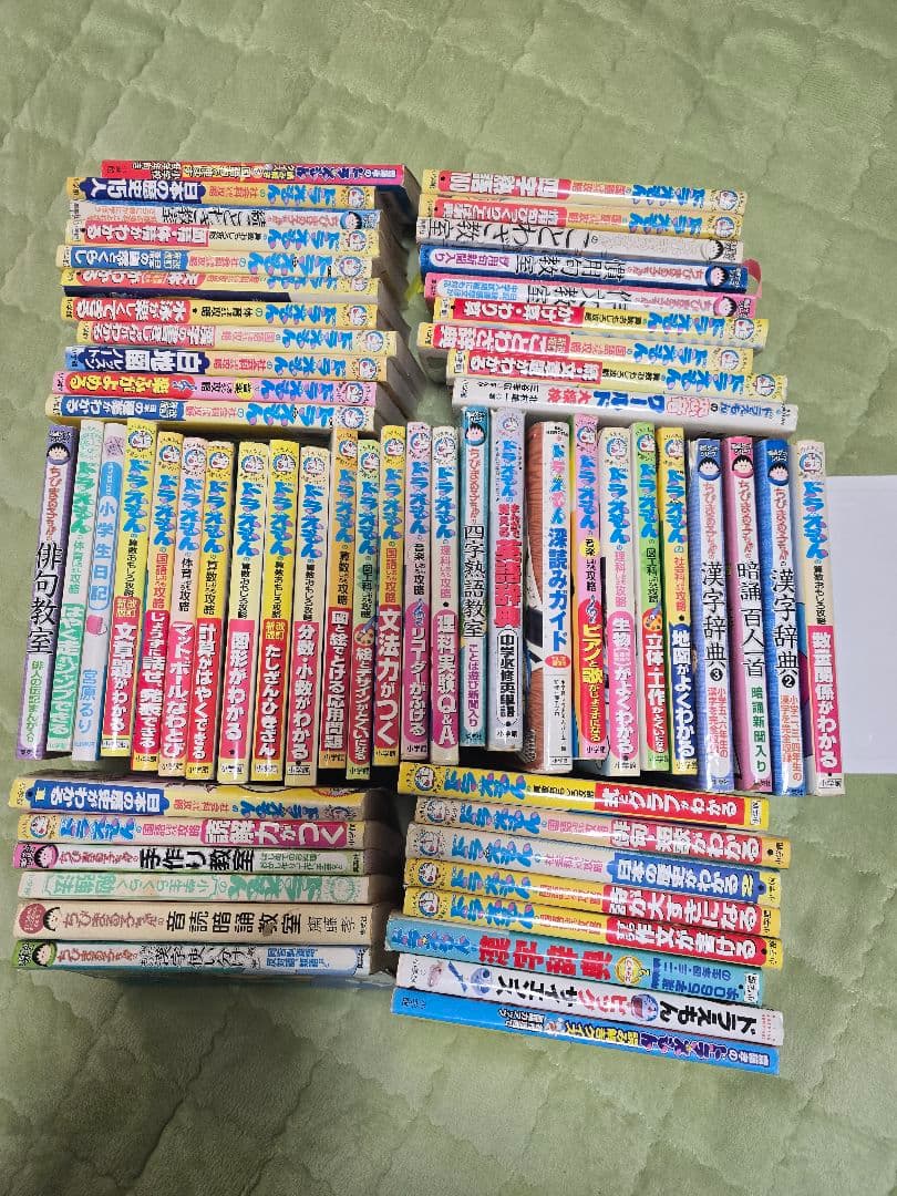 まとめ売り　60冊ドラえもん、まる子　学習まんが