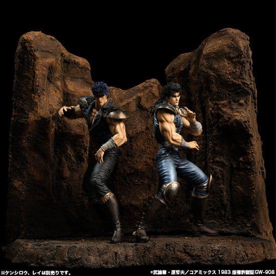 【SpiceSeed】北斗の拳　ケンシロウ＆レイ （黒髪）セット　スパイスシード