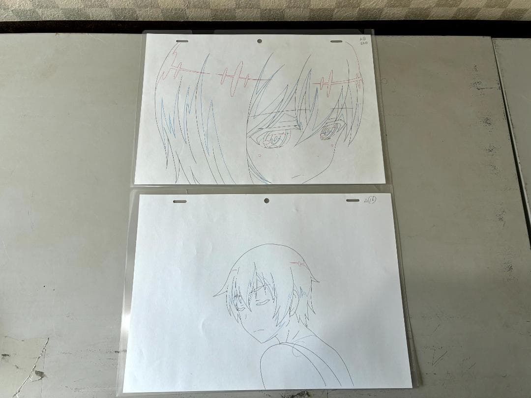 六畳間の侵略者!? セル画 原画 生動画 4枚