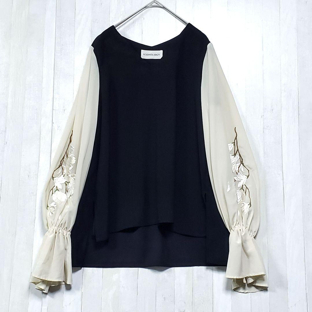 iconology 春を着るセットアップ 〈＊ブラウスのみ〉白木蓮 サイズ2