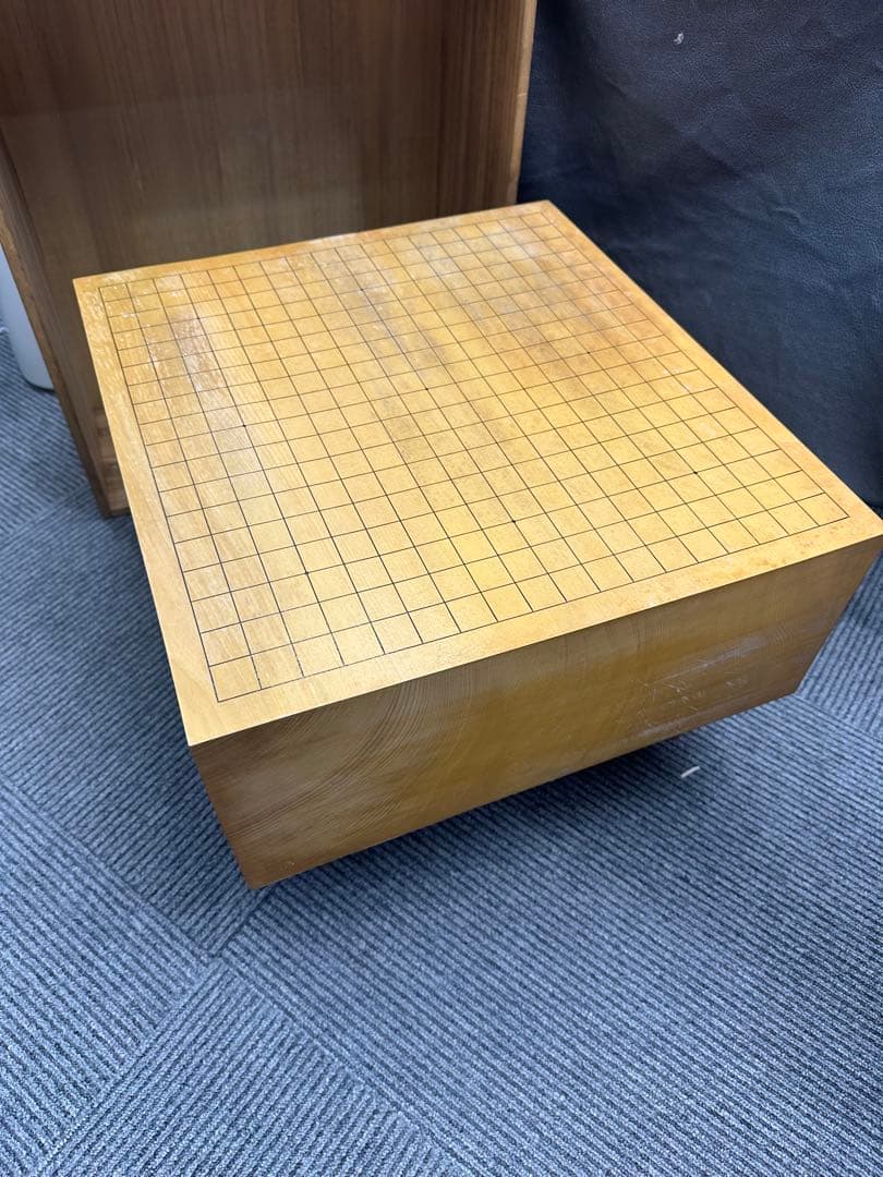 木製囲碁盤 碁石セット