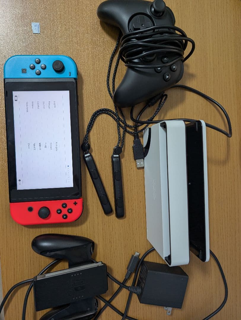 Nintendo Switch 本体 バッテリー強化版 SDカード付き