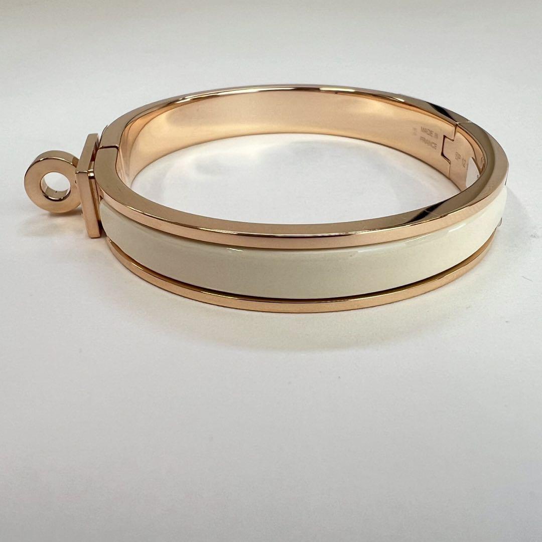 新品未使用 HERMES エルメス ミニクリックケリー PM クリーム PG金具