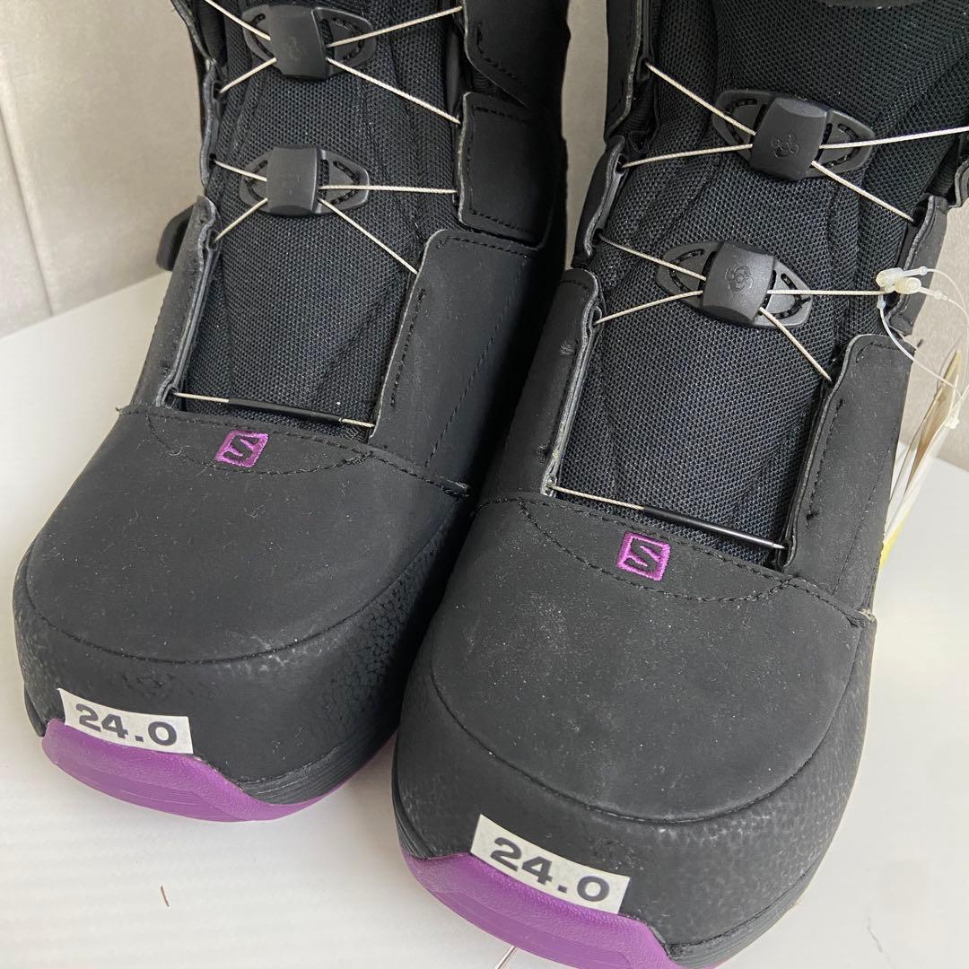 未使用⭐️salomon サロモン　スノボードブーツ　24cm5216