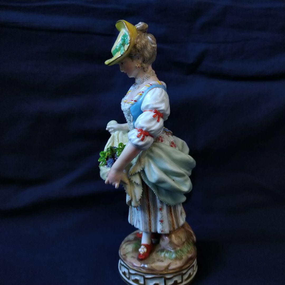 ✤1924年以前マイセン(Meissen)フィギュリン✤『葡萄の収穫』✤