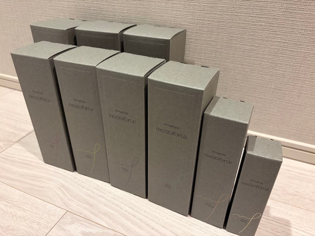 Amatora mezzoforte シャンプートリートメント9本セット