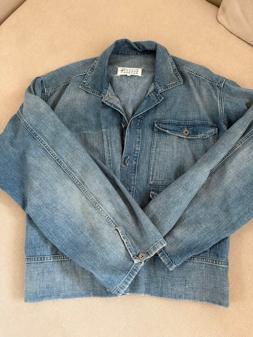 Maison Margiela デニムジャケット ライトブルー サイズ10