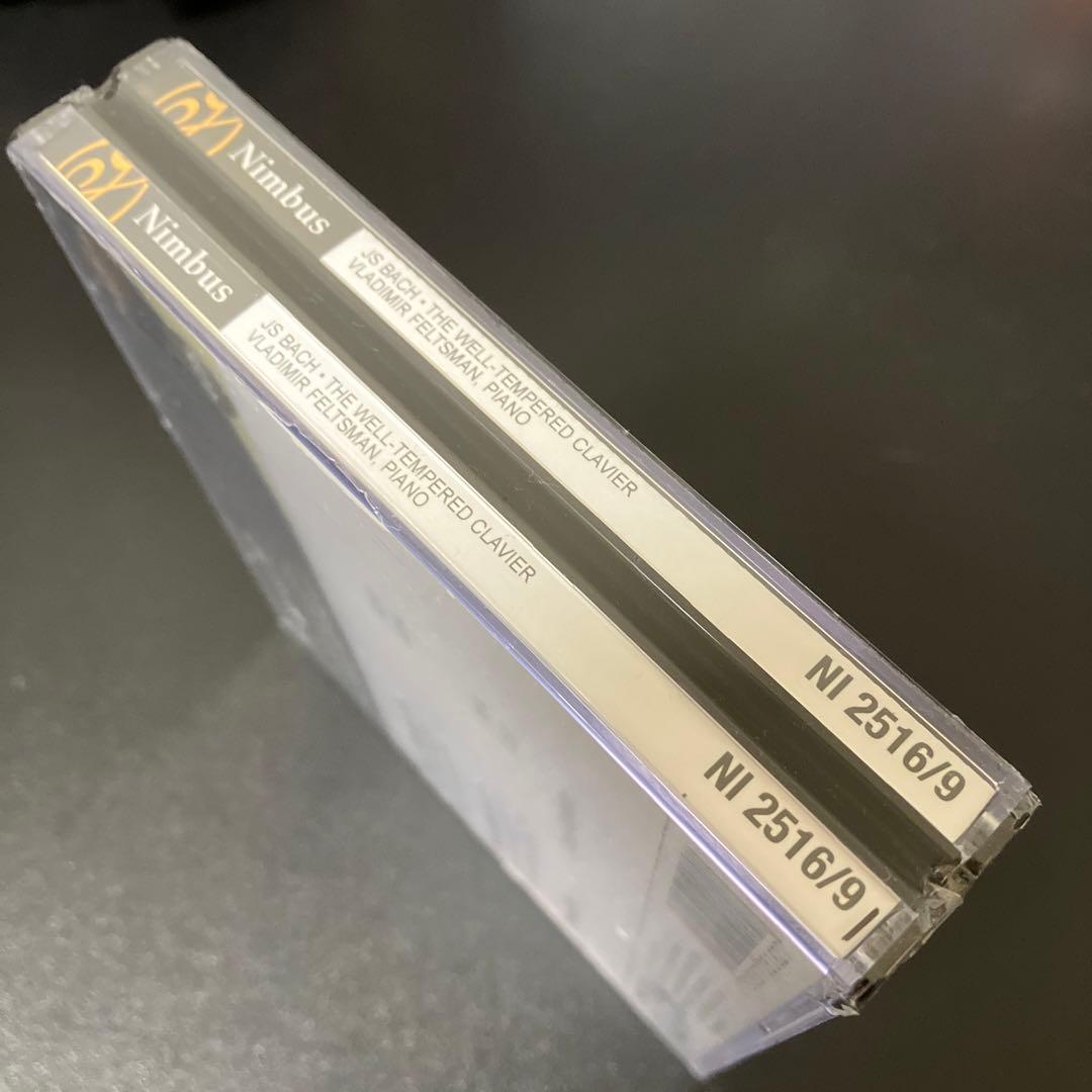 【カバポチ】フェルツマン／バッハ:平均律クラヴィーア曲集(全巻) 4CD