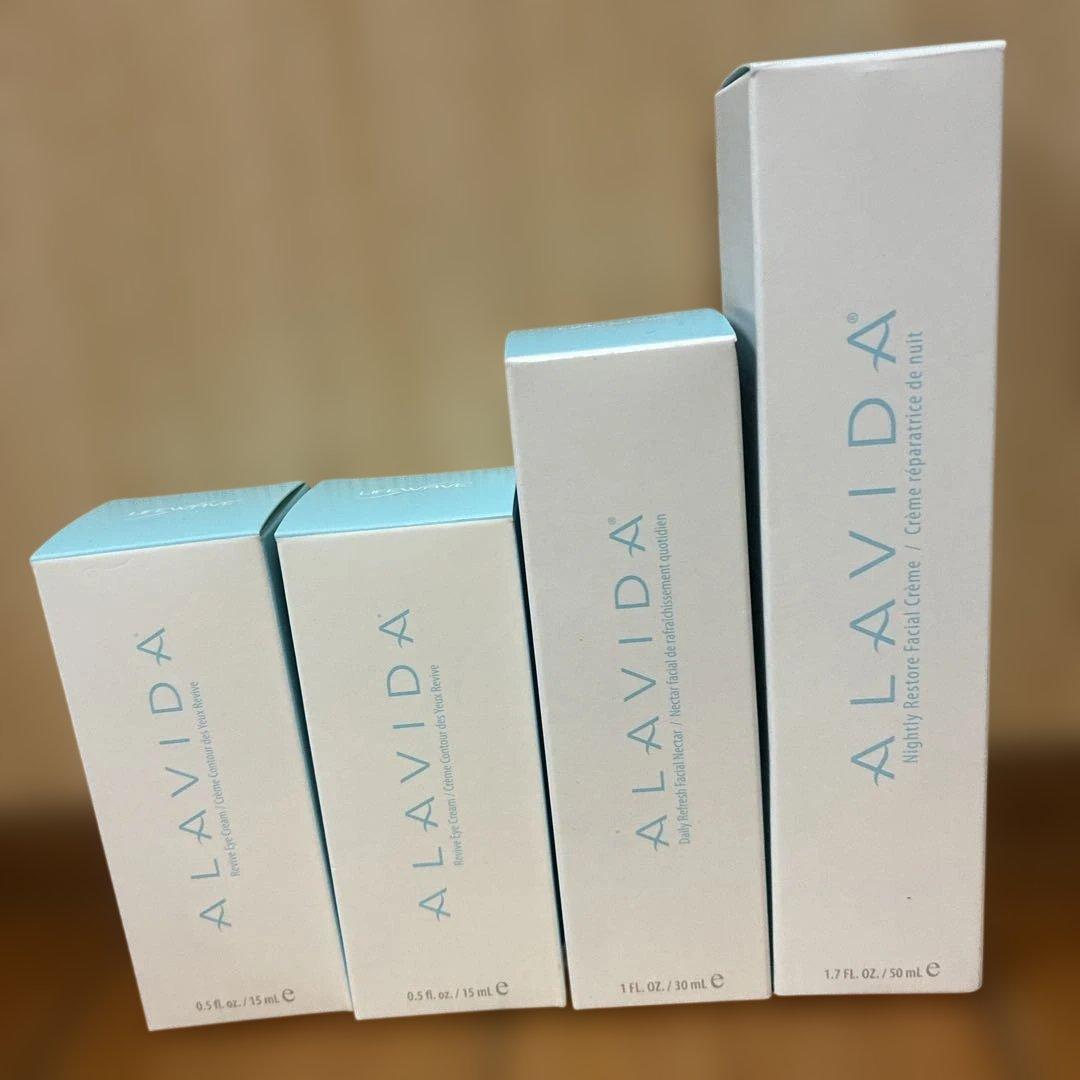 【アラビダ・クリームセット】4点ライフウェーブ【デイリー・ナイトリー・アイ】