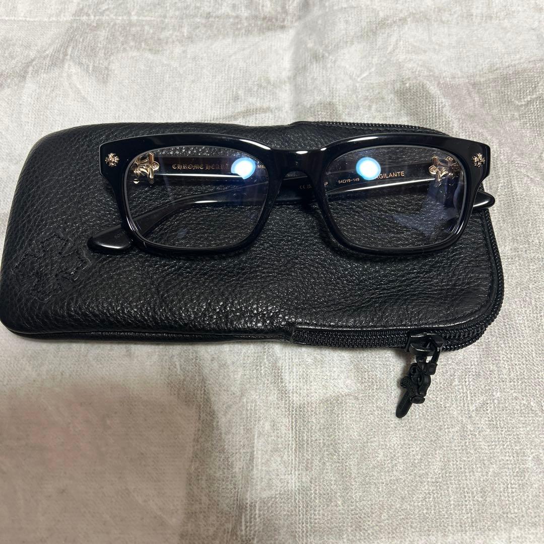 正規品 クロムハーツ　伊達メガネ