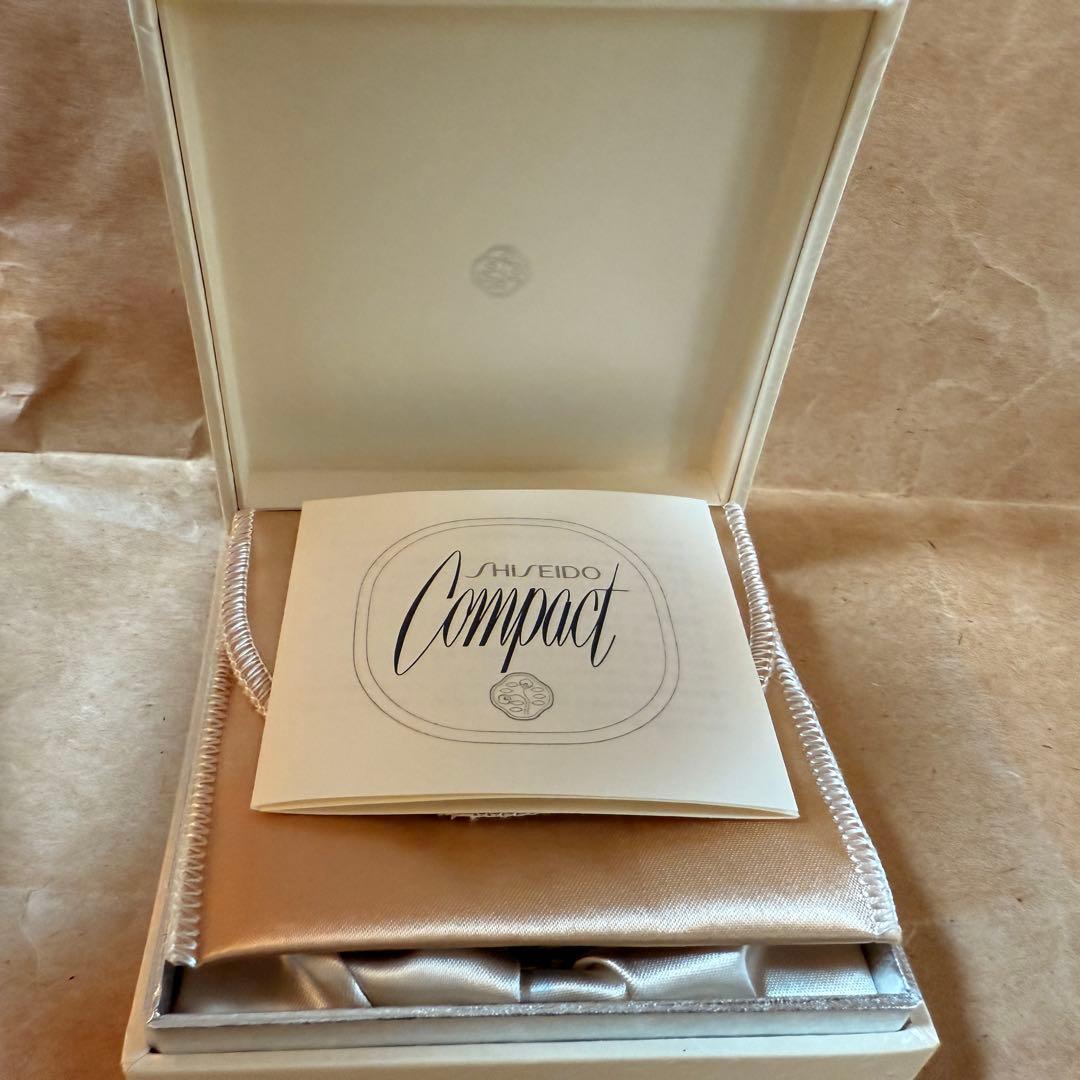 資生堂 純銀コンパクト 宮田宏平デザイン 限定工芸品 SILVER刻印 レア