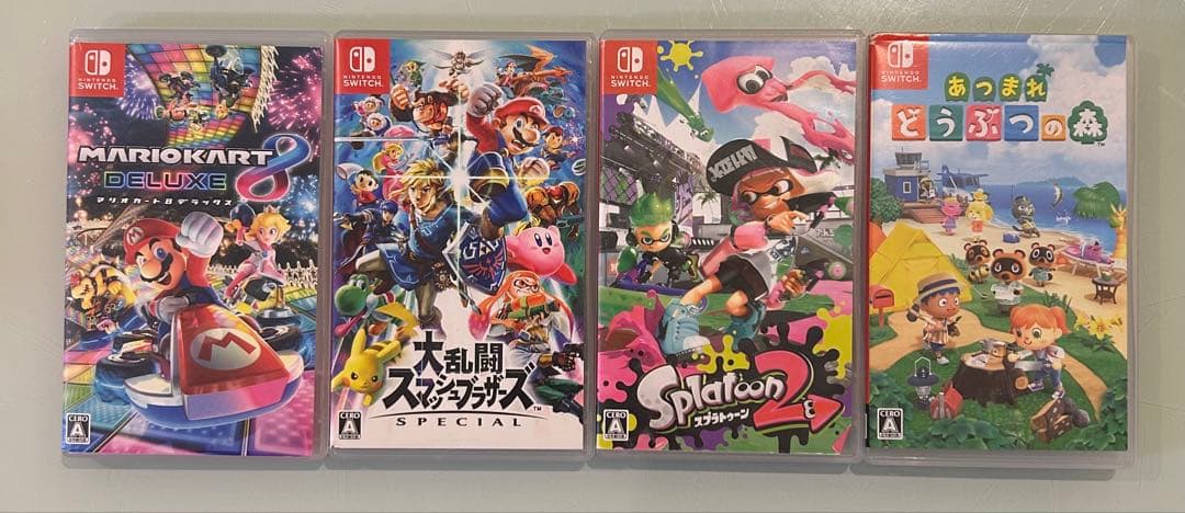 任天堂 Switchソフト ４セット