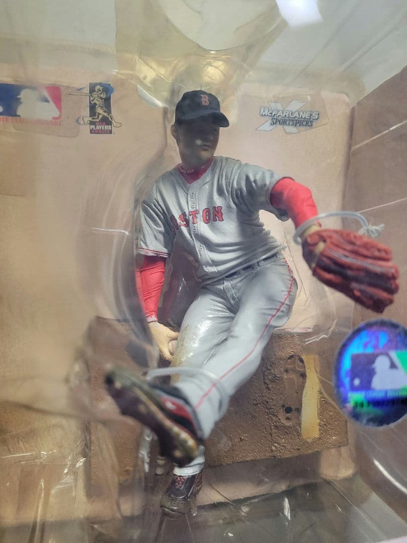 フィギュア MLBシリーズ 2007 松坂大輔 アウェイユニホーム　未開封　希少