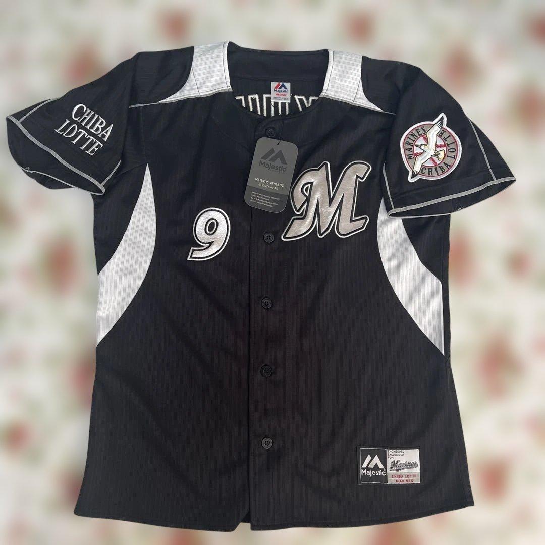 希少　千葉ロッテマリーンズ　復刻ビジターユニフォーム　M