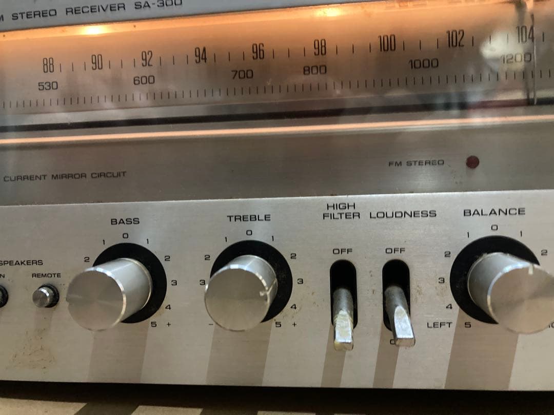 （L）Technics by Panasonic SA-300 FM/AM