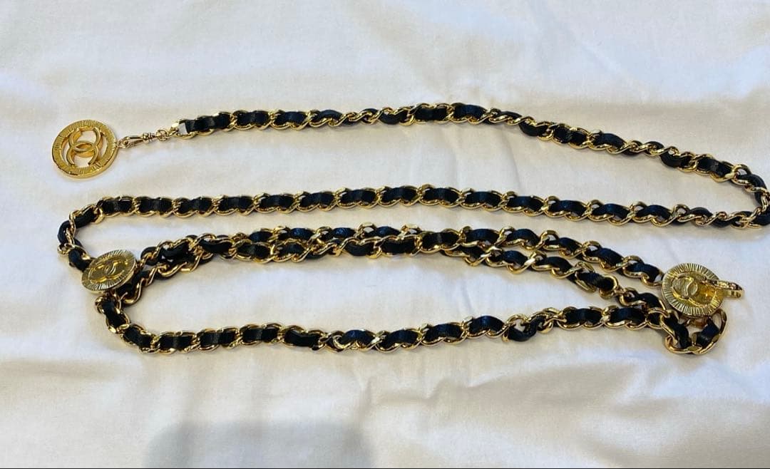 CHANEL チェーンベルト　美品