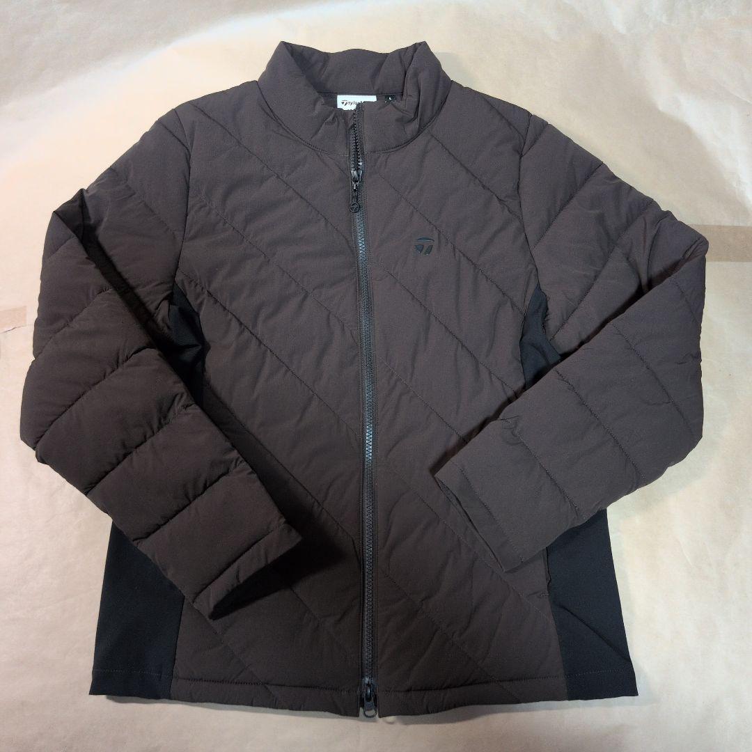 TaylorMade:レディース:Lサイズ: 中綿ジャケット:茶色