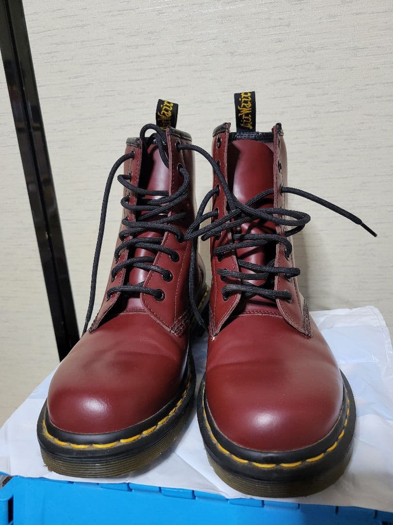 ドクターマーチン　1460 8ホール　チェリーレッド　24.5