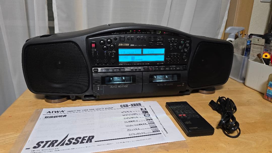 153 AIWA CSD-XR90改 Bluetooth搭載CDラジカセ 完動品