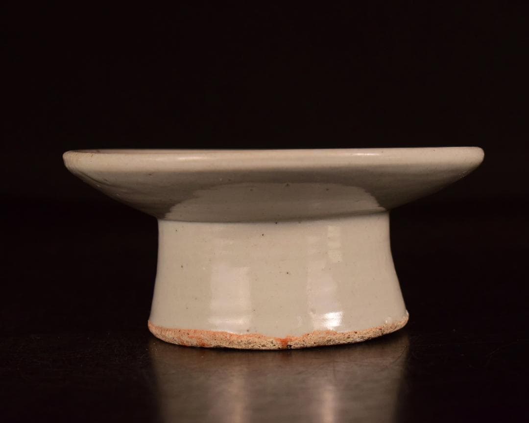 李朝 白磁 台鉢 台皿 菓子器 陶芸