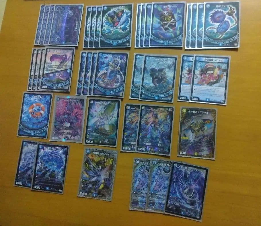 メルカリ便　デュエマ　シャコガイル　 青魔道具40枚おまけつき