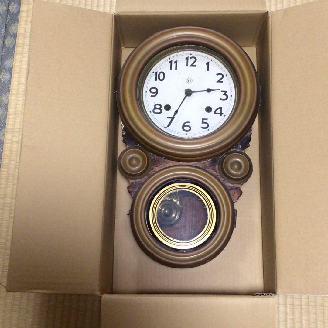 TOKYO MARK(H)振り子時計　ゼンマイ巻き　レトロ　アンティーク