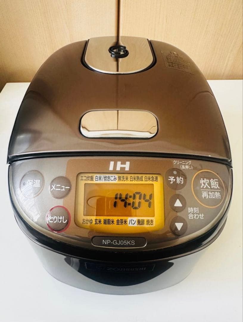 2024年後期に購入 象印 IH炊飯器 NP-GJ05KS 黒