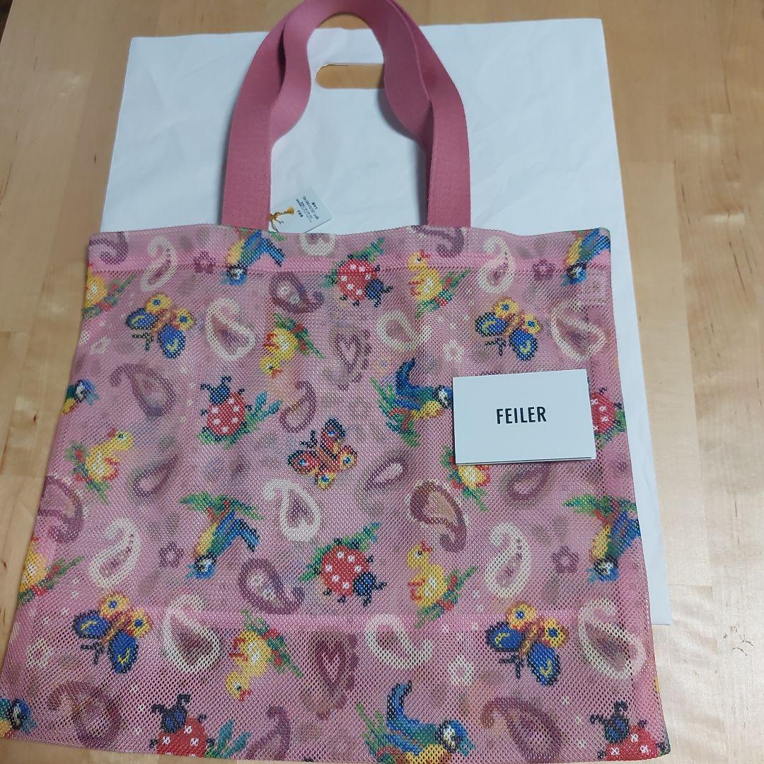 FEILER ハイジピンク メッシュエコバッグ