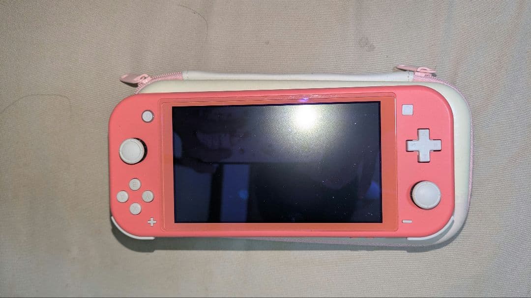 Nintendo Switch Lite ピンク ソフト1点・付属品付き