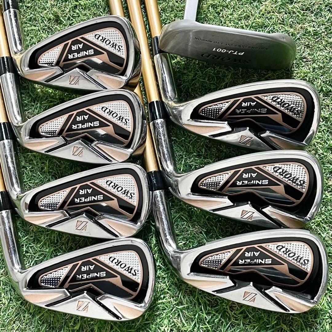 カタナ スウォード スナイパーエアー ゴルフクラブセット R 豪華13本 右利き