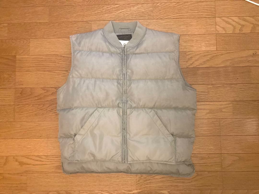 Eddie Bauer ベージュダウンベスト