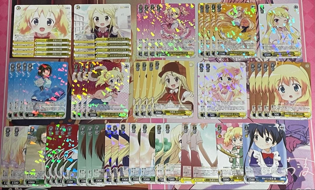 ヴァイス きんいろモザイク　８枝　デッキ　パーツ