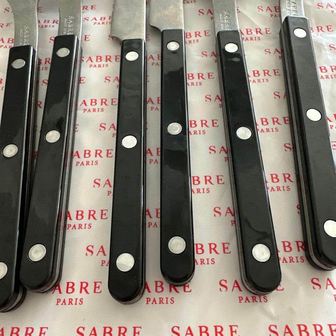 SABRE PARISカトラリーセット ブラック