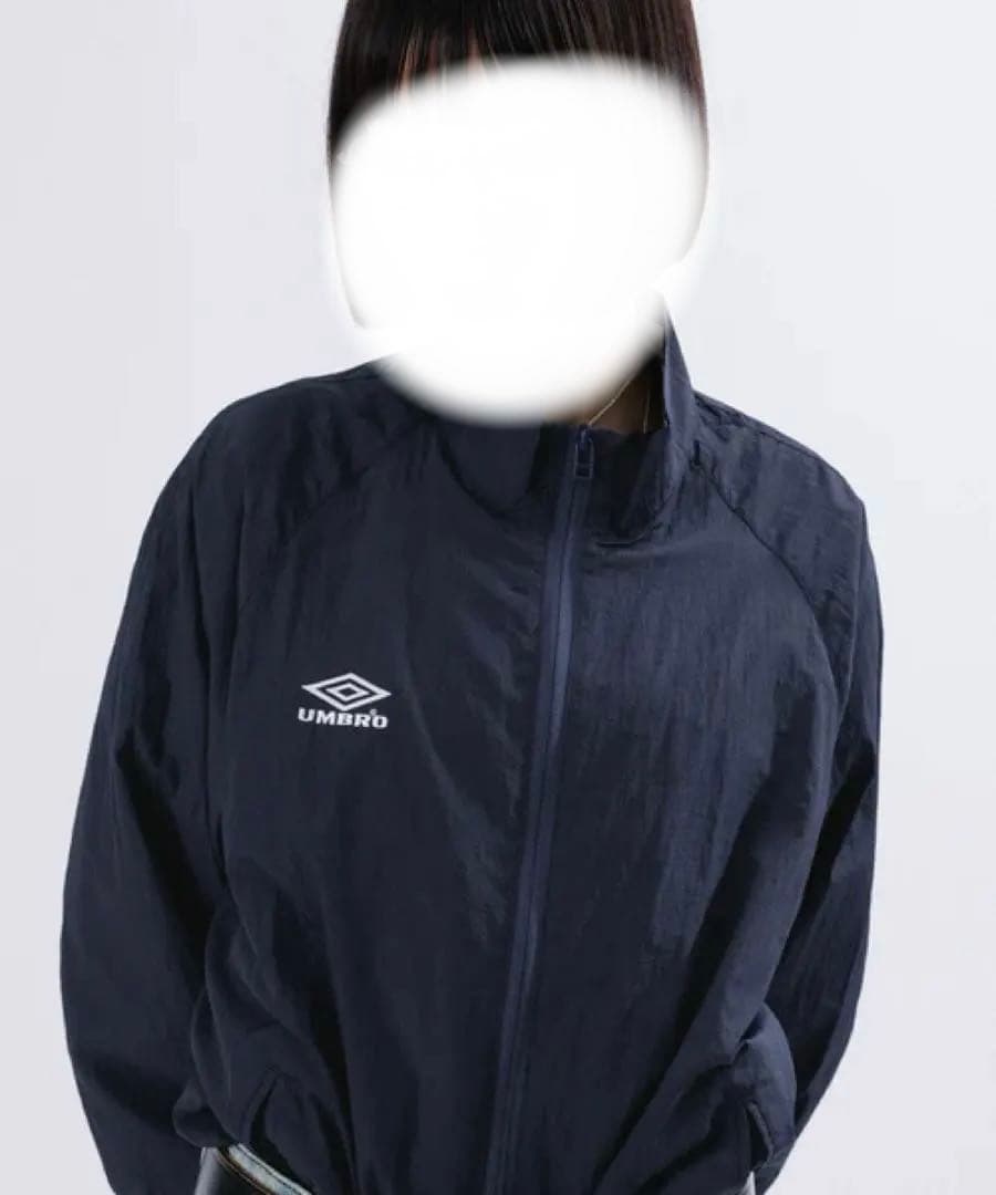 UMBRO×BELPER×M TO R ナイロントラックジャケット　ネイビー