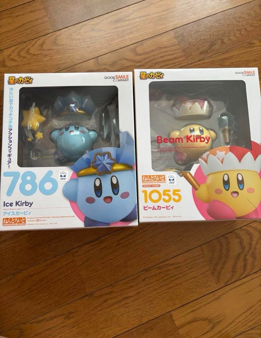 ねんどろいど 星のカービィ2種セット アイスカービィ/ビームカービーィ