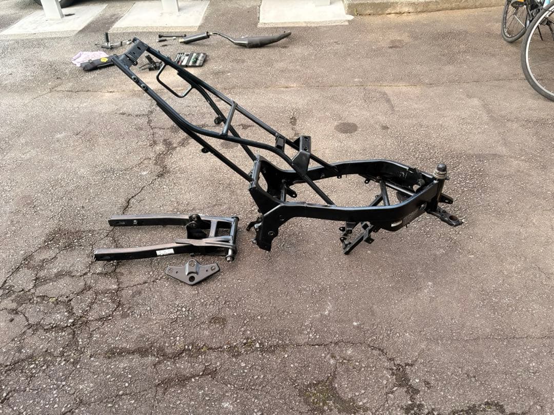 NS1フレーム スイングアーム 書類あり