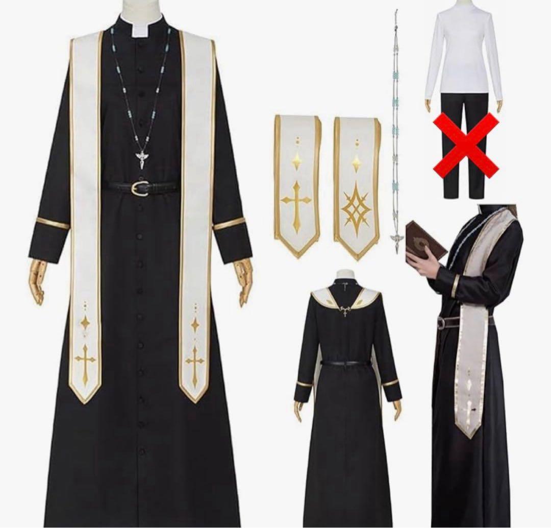 にじさんじ　叶　神父　コスプレ