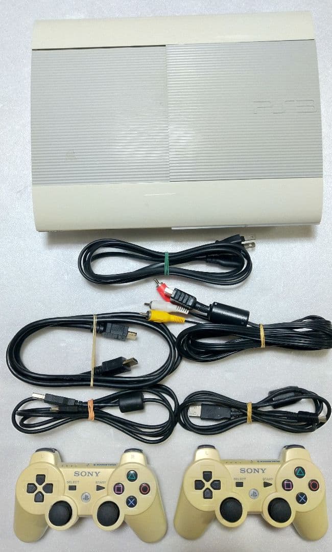 PS3本体 クラシック・ホワイト 超最新FW 4.88にアップ済